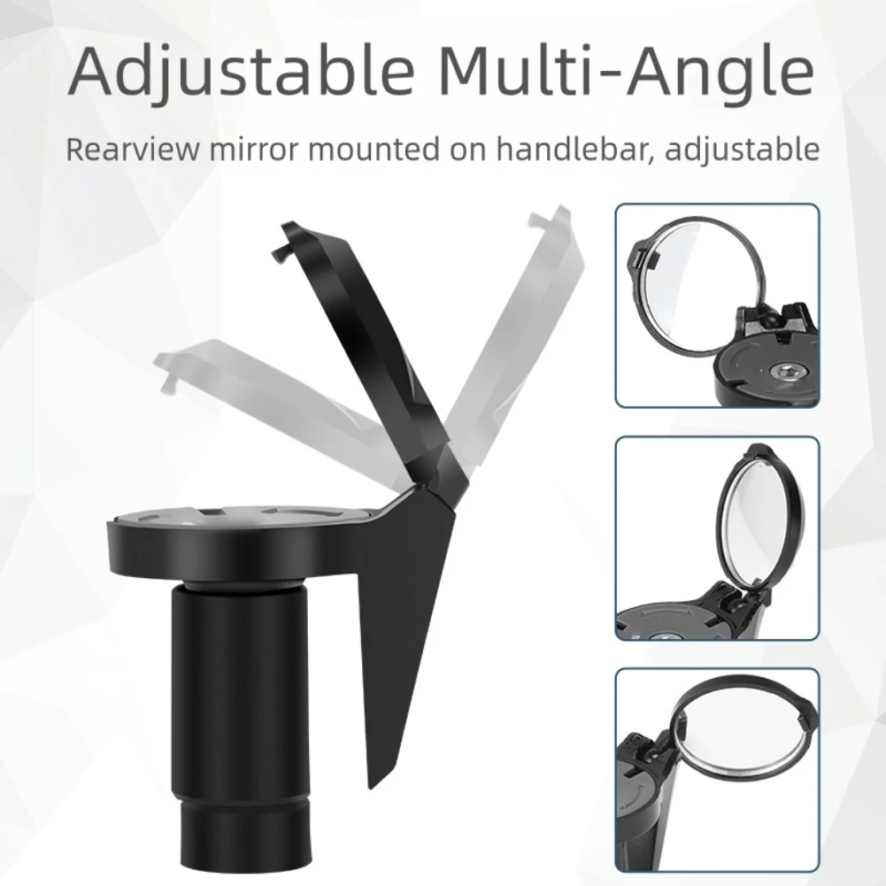 Mirror Handlebar Convex - Kaca Spion Ujung Stang Sepeda -