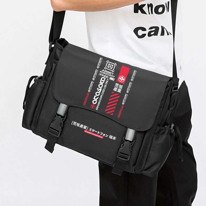 Cycling Commute Backpack - Ransel Selempang Anime Cyberpunk 2077 untuk