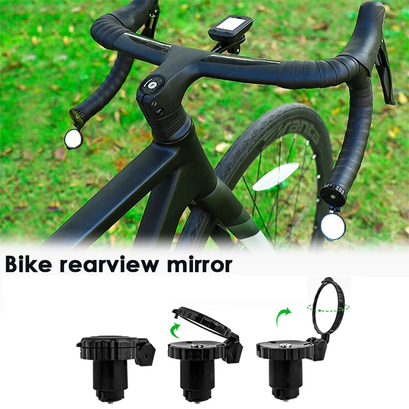 Mirror Handlebar Convex - Cermin Cembung Stang Sepeda HD Dapat