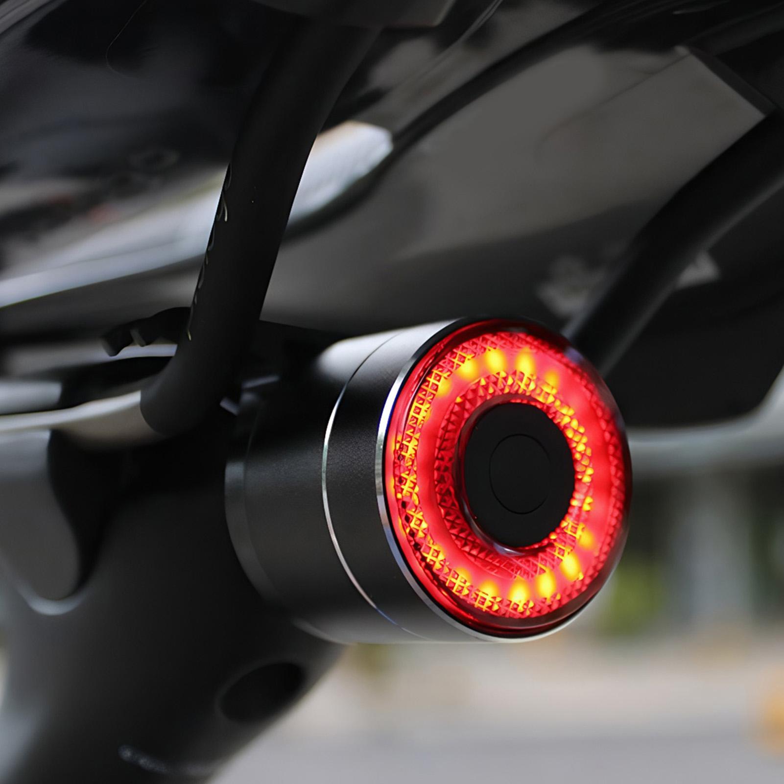 Cycling For Commute - Lampu Belakang Sepeda Lampu Sensor Ekor