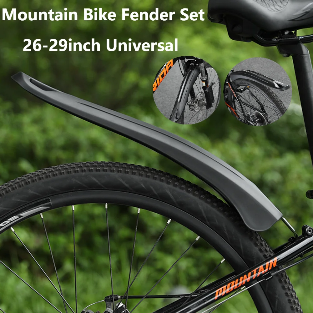 Fender Mudguard Set - 2 Buah Spatbor Sepeda PP Plastik