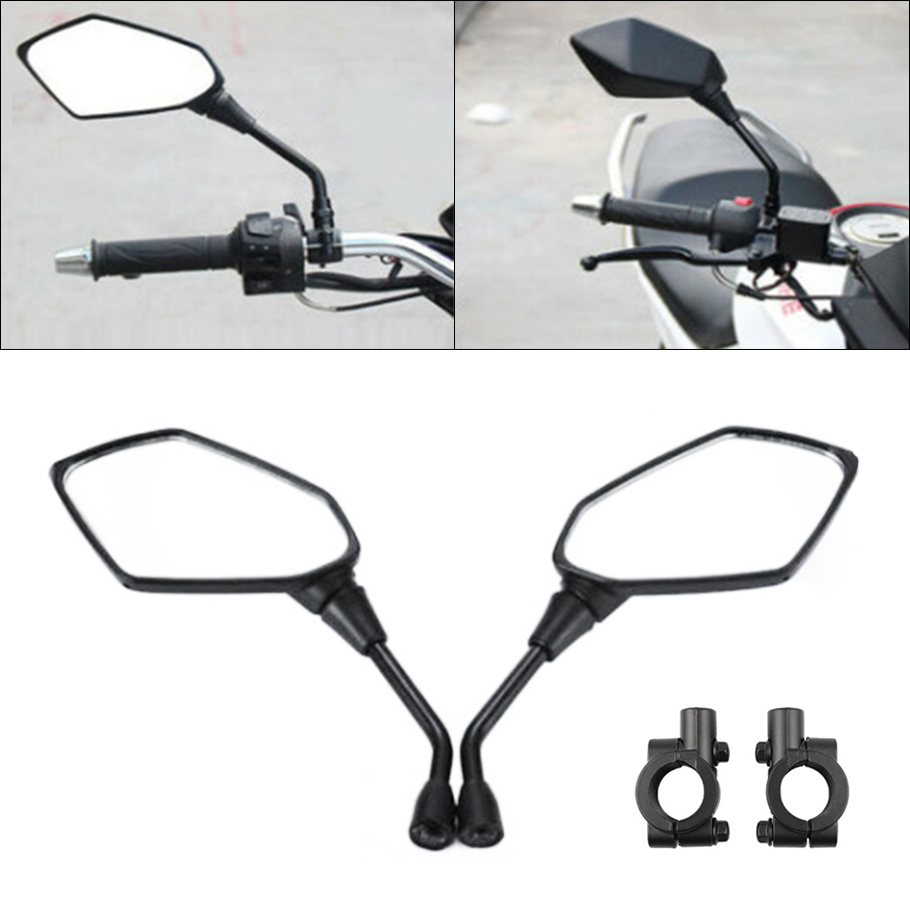 Mirror Handlebar Convex - 2 Buah Kaca Spion Cembung Sepeda