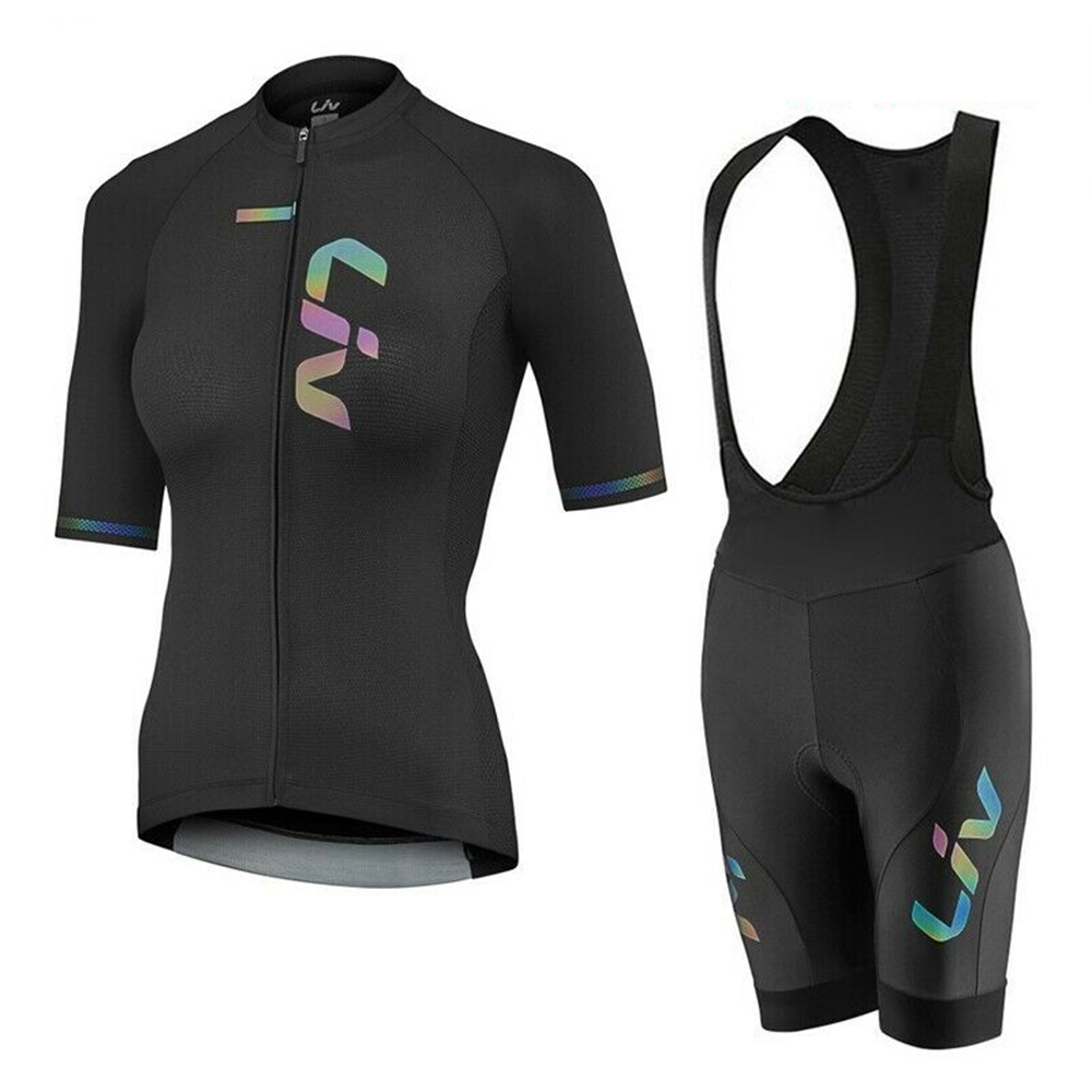 Cycling Community - LIV setelan Jersey celana pendek bersepeda