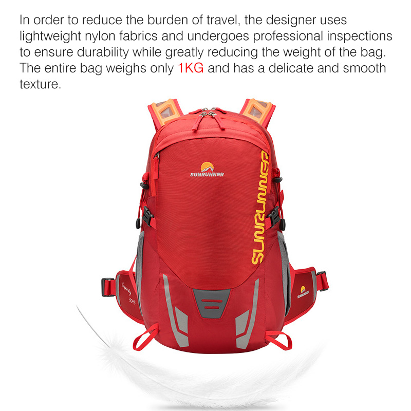 Tas Ransel Hiking 35L Kapasita - Cycling Commute Backpack ulasan dan harga