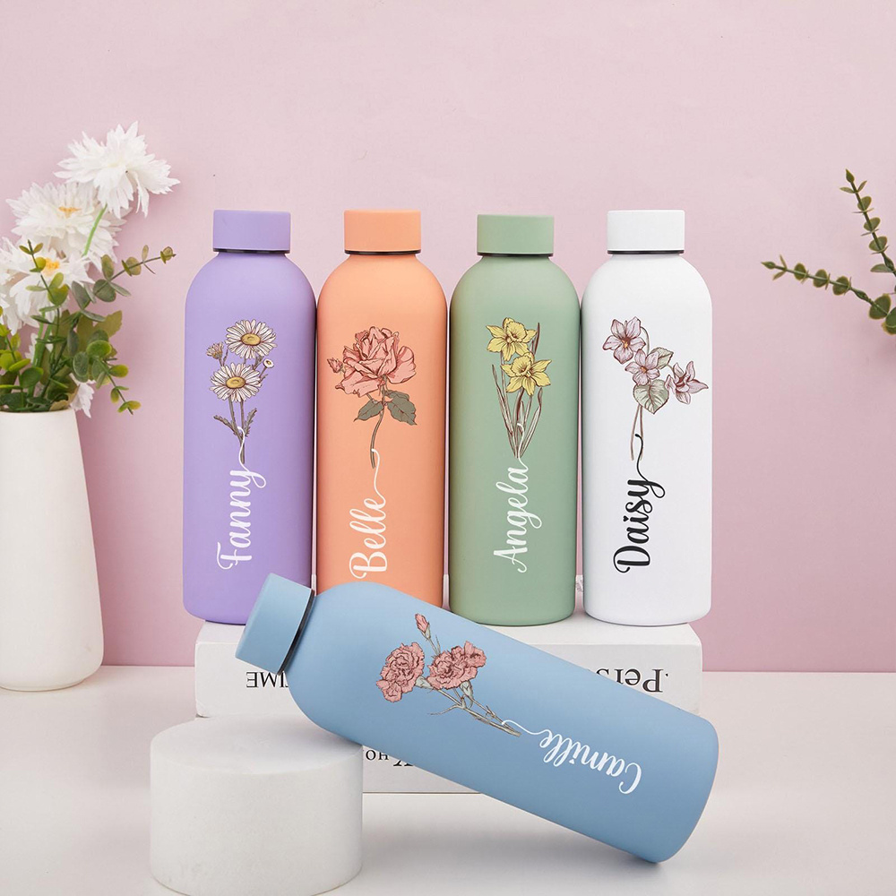 Botol Air Bermotif Bunga yang  - Commuting By Bike ulasan dan harga