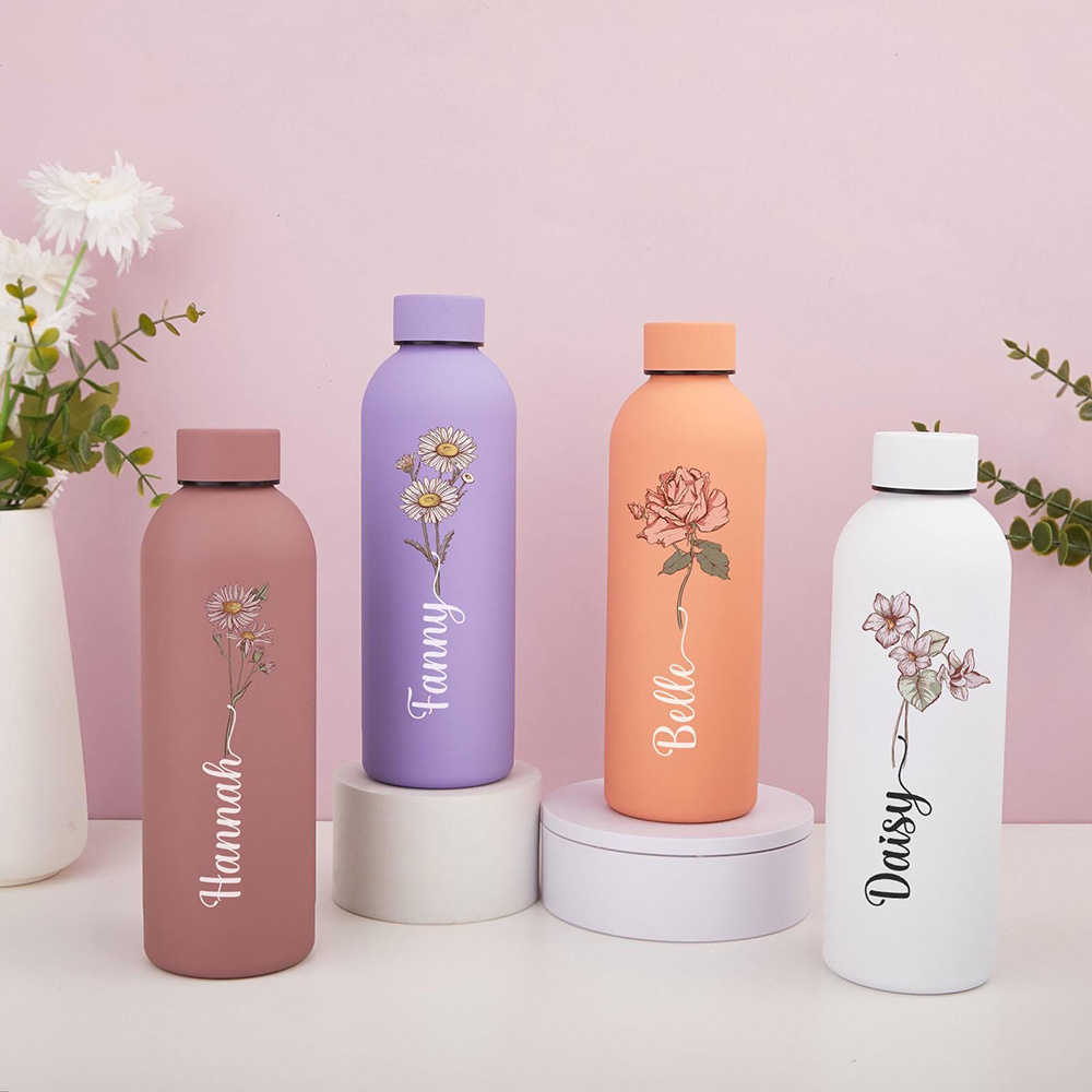 Botol Air Bermotif Bunga yang  - Commuting By Bike ulasan dan harga