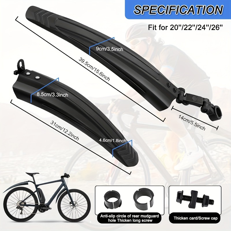 1Set Set Pelindung Lumpur Sepe - Fender Mudguard Set ulasan dan harga