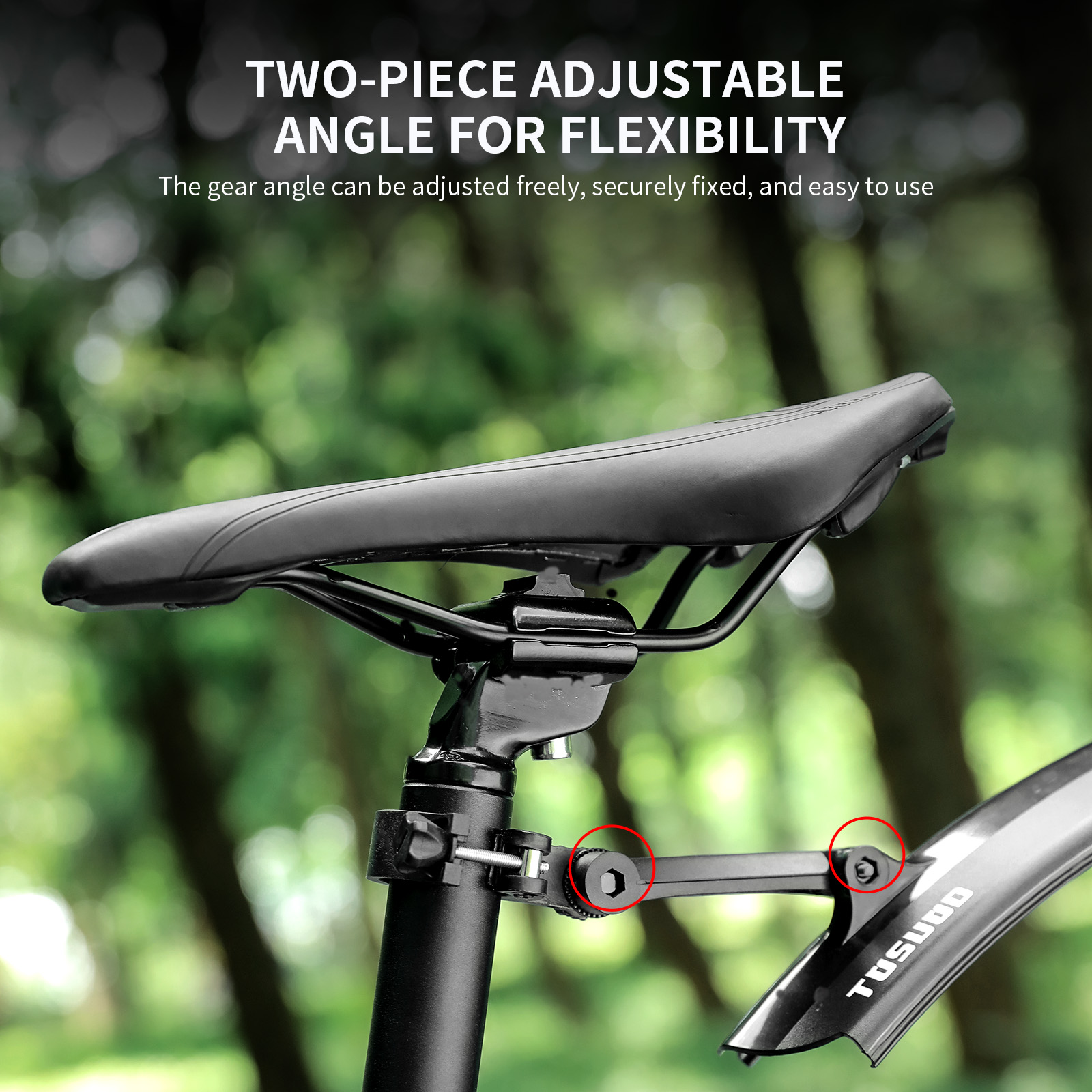 Set Spakbor Sepeda TOSUOD Panj - Fender Mudguard Set ulasan dan harga