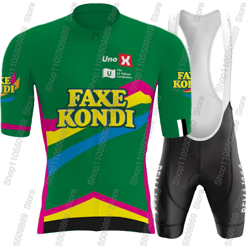 Set Jersey Sepeda Tim UNO X 20 - Cycling Community ulasan dan harga