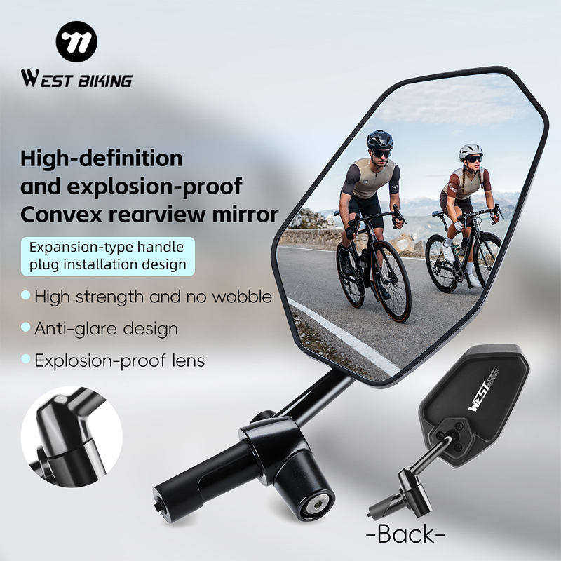Kaca Spion Cembung Anti-silau  - Mirror Handlebar Convex ulasan dan harga