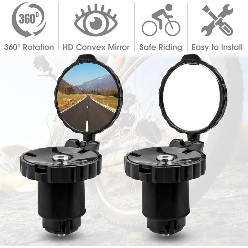 Cermin Cembung Stang Sepeda HD - Mirror Handlebar Convex ulasan dan harga