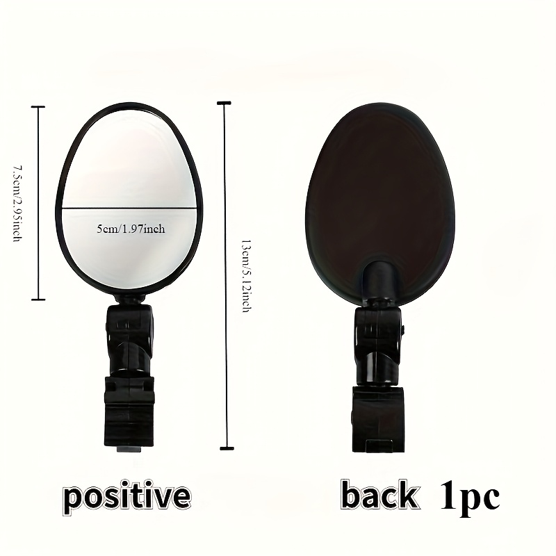 1/2 buah cermin sepeda, spion  - Mirror Handlebar Convex ulasan dan harga