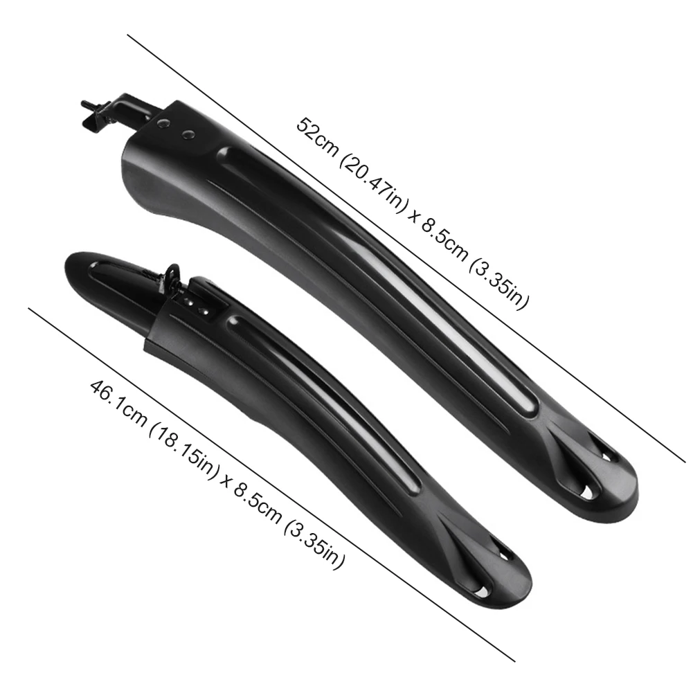 2 Buah Spatbor Sepeda PP Plast - Fender Mudguard Set ulasan dan harga
