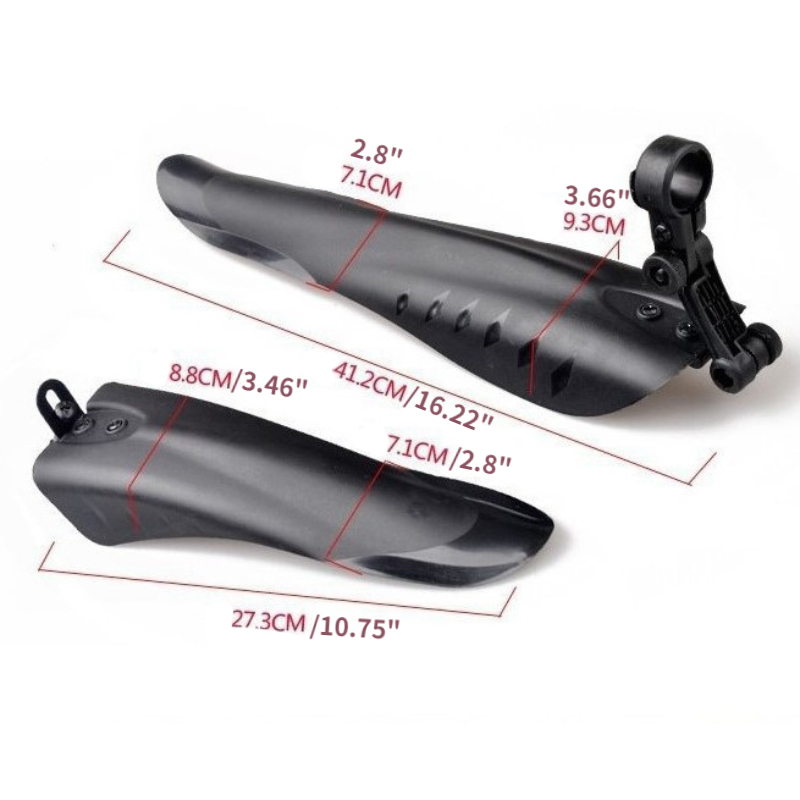 Set Spakbor Sepeda Gunung, Pel - Fender Mudguard Set ulasan dan harga