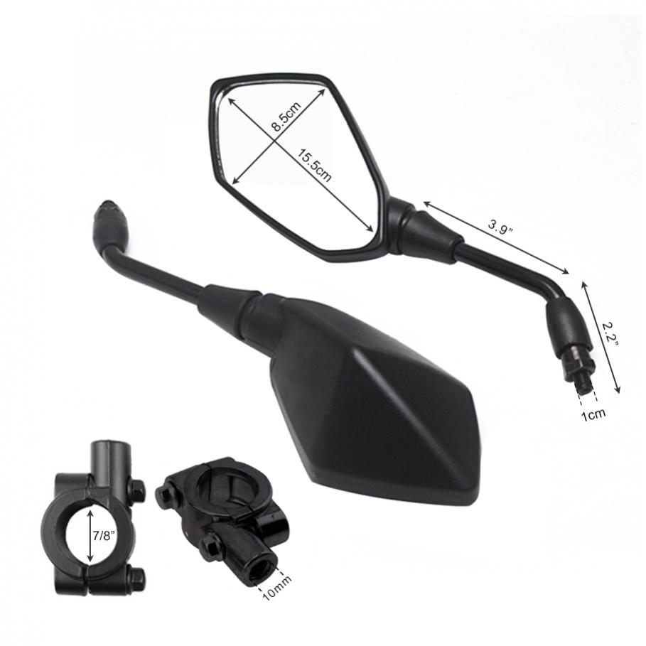 2 Buah Kaca Spion Cembung Sepe - Mirror Handlebar Convex ulasan dan harga