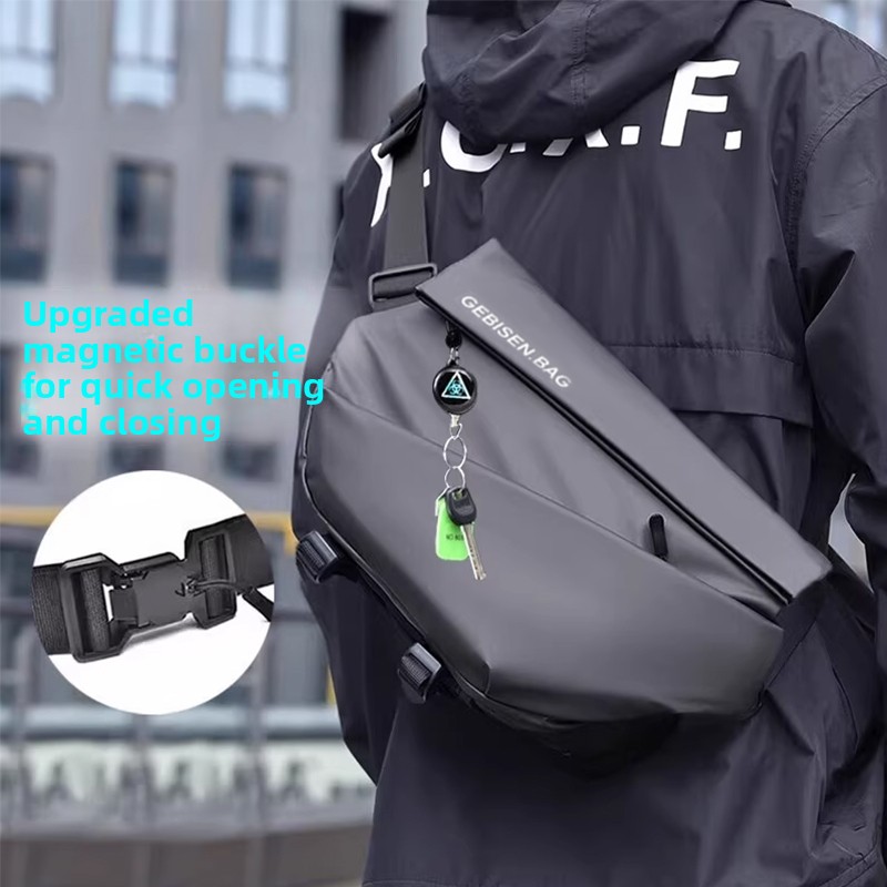 Tas Selempang Pria dengan Gesp - Cycling For Commute ulasan dan harga