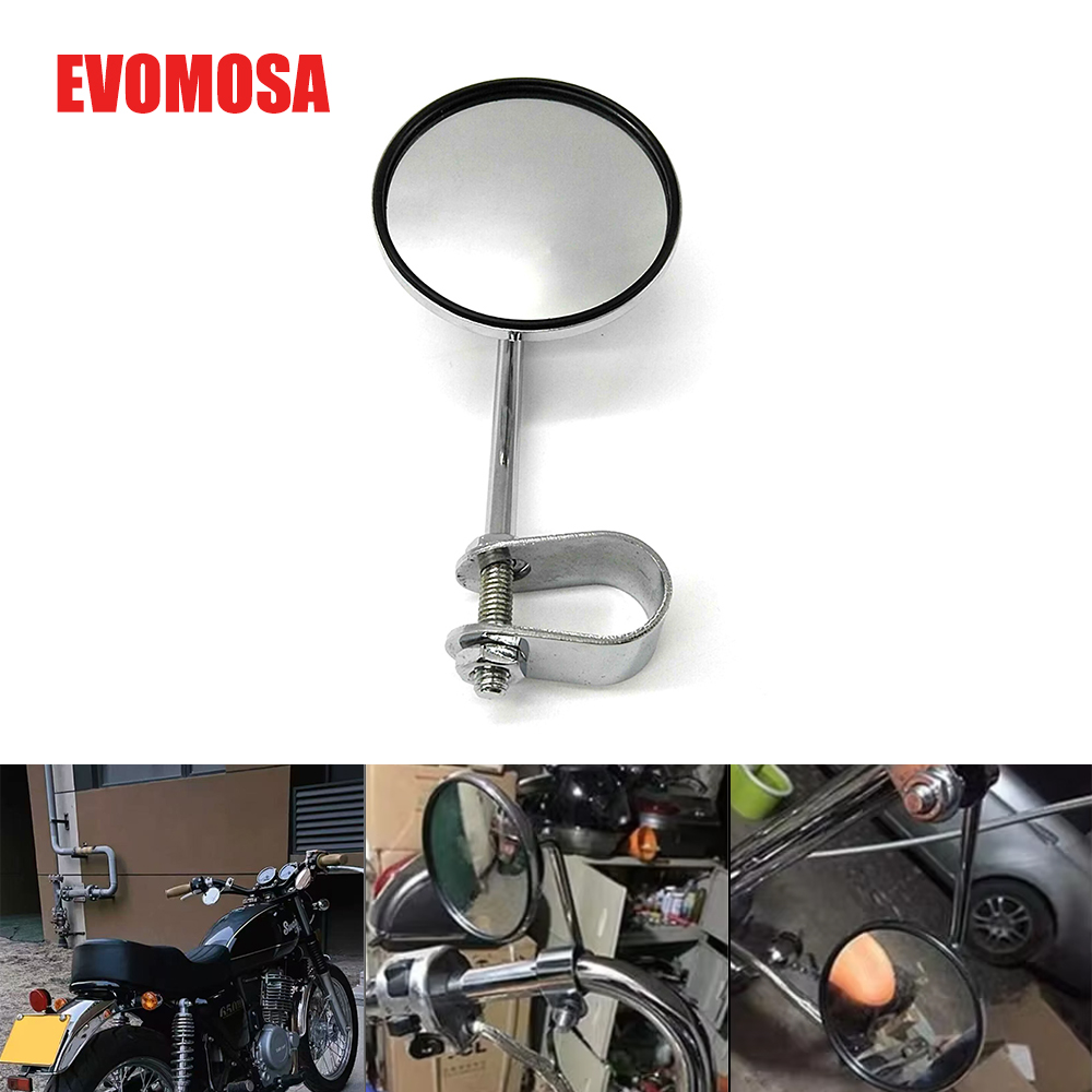 Kaca Spion Setang Motor Bulat  - Mirror Handlebar Convex ulasan dan harga