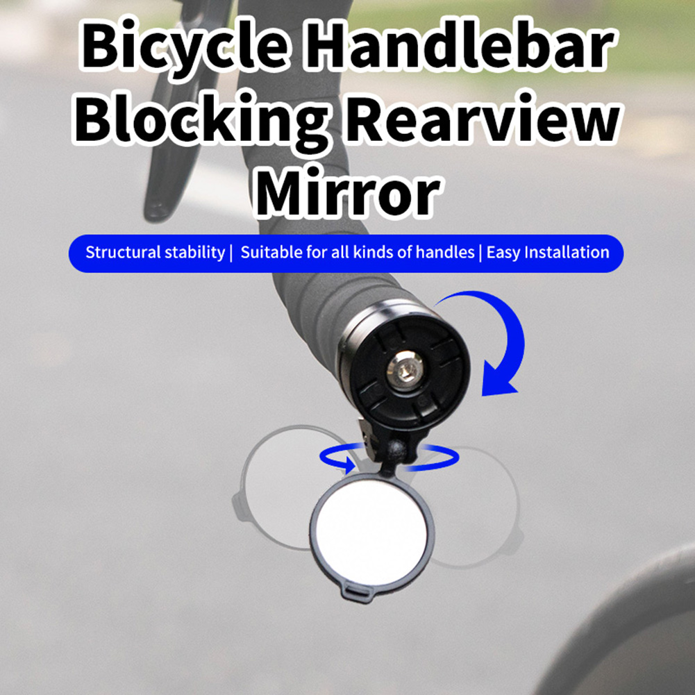 1-5 Buah Kaca Spion Sepeda Uni - Mirror Handlebar Convex ulasan dan harga