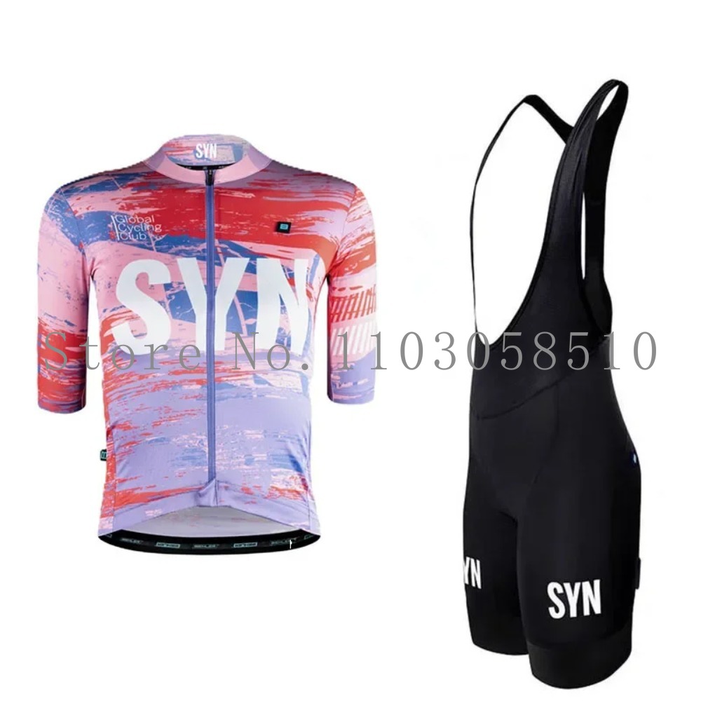 Setelan Bersepeda Pria SYN Jer - Cycling Community ulasan dan harga