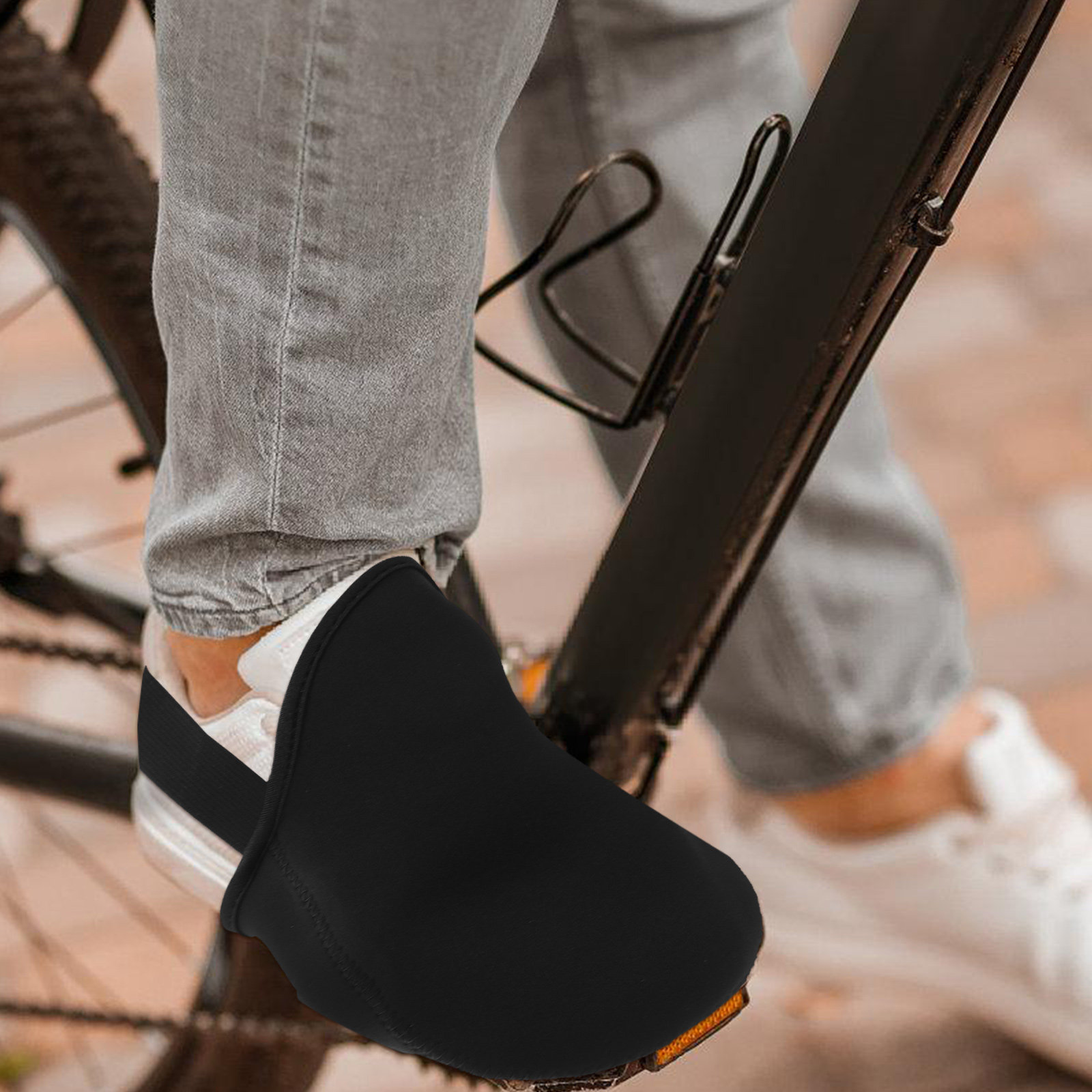 2Pcs Penutup Jari Kaki Sepatu  - Cycling Shoes For Commute ulasan dan harga