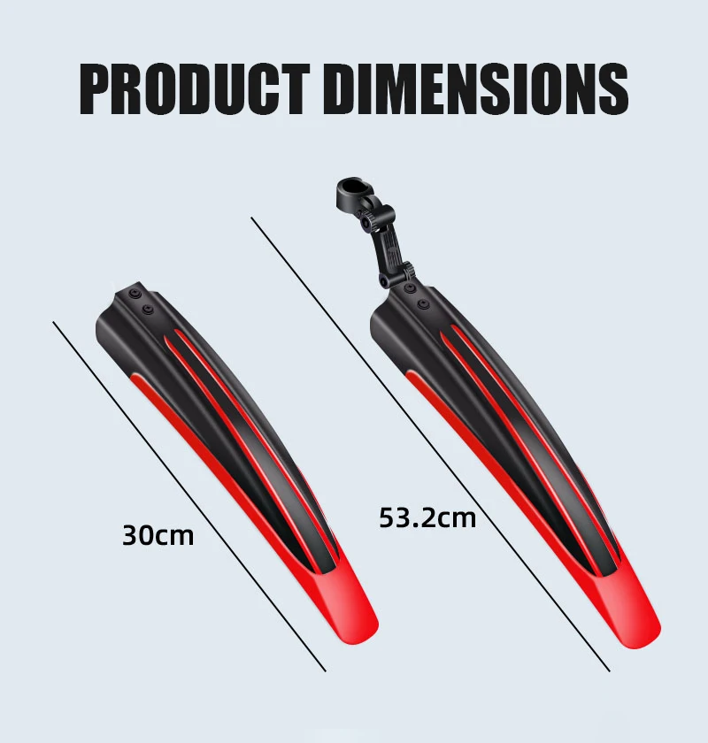 2 buah Fender sepeda Set pelin - Fender Mudguard Set ulasan dan harga